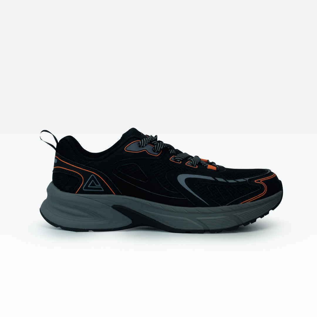 Peak Casual Shoes E49137E Black Orange