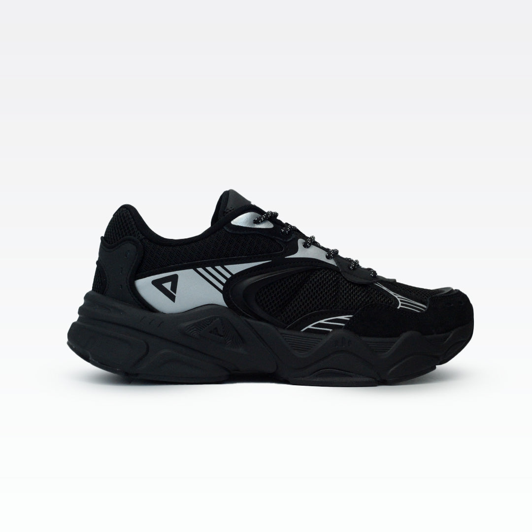 Peak CASUAL SHOES BLACK/SILVER