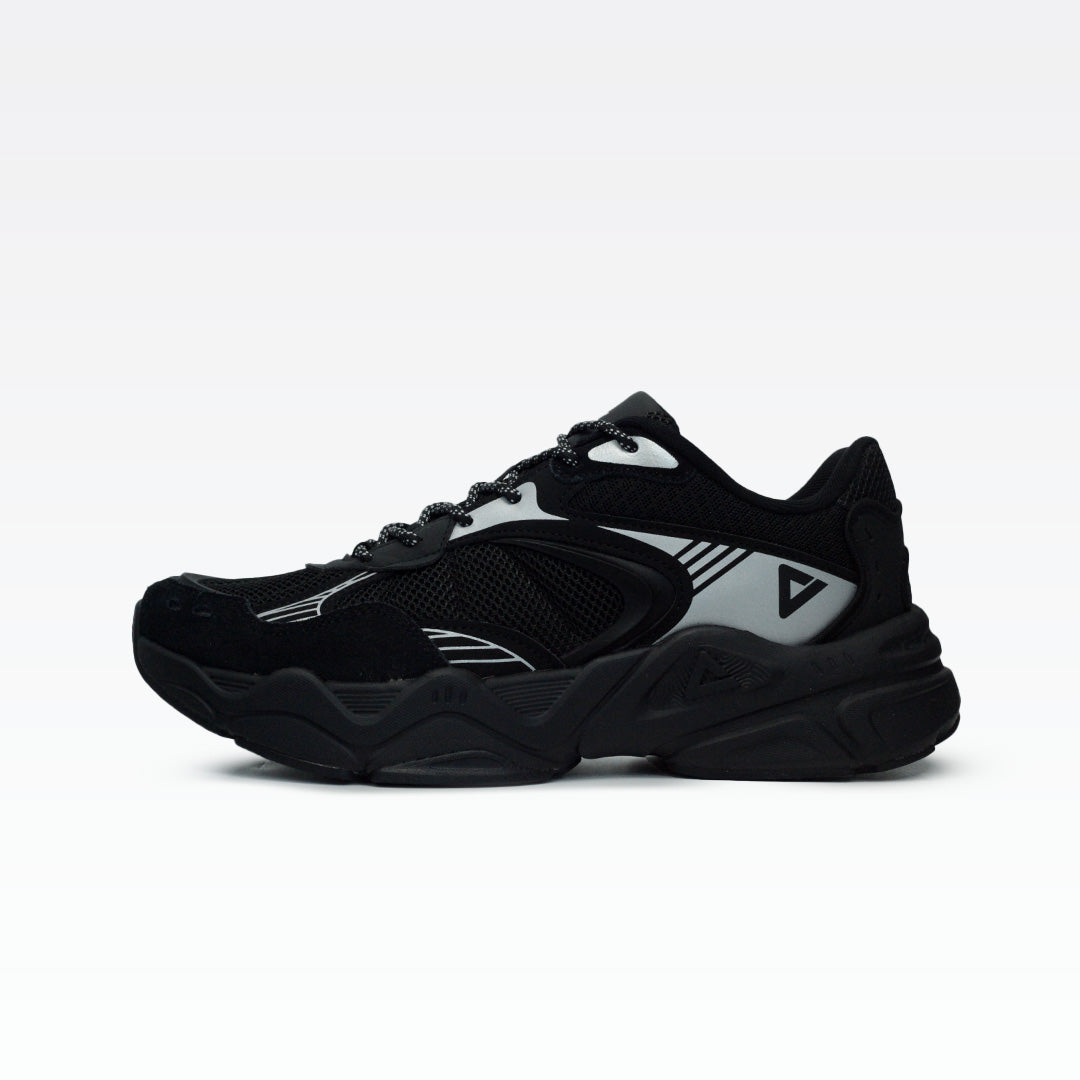 Peak CASUAL SHOES BLACK/SILVER