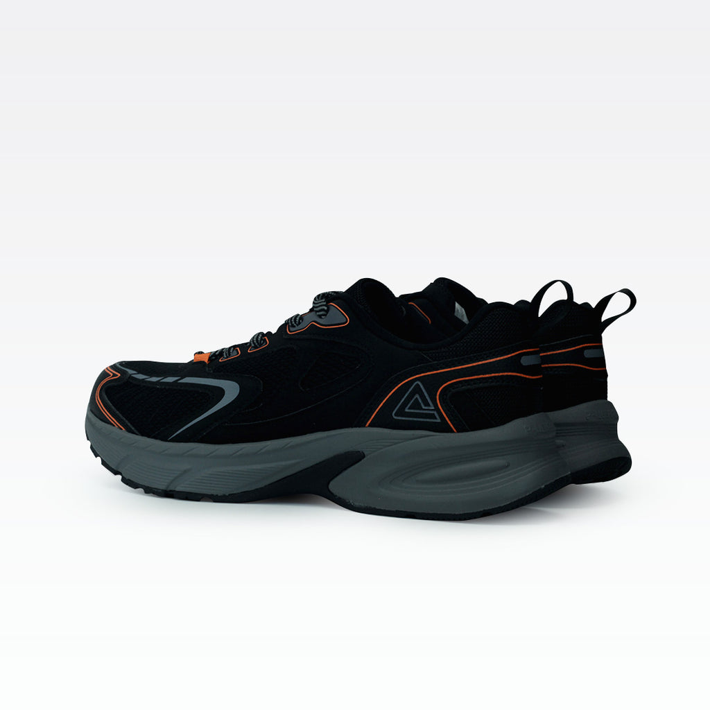 Peak Casual Shoes E49137E Black Orange