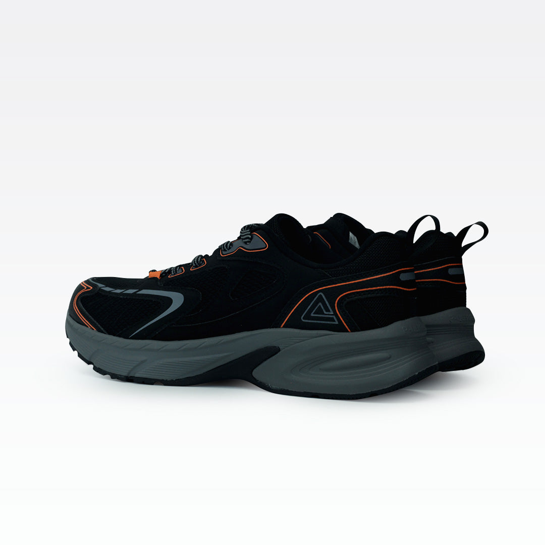 Peak Casual Shoes E49137E Black Orange