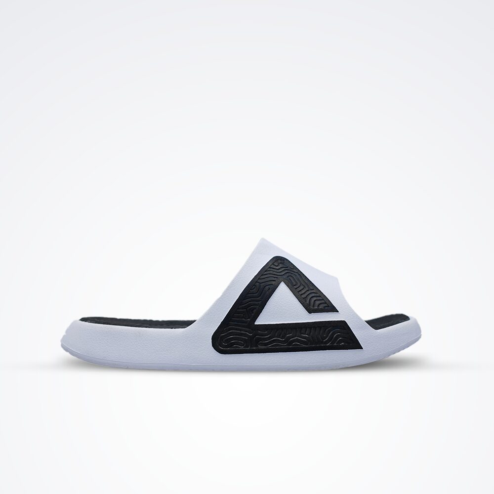 Peak Slippers White/Black