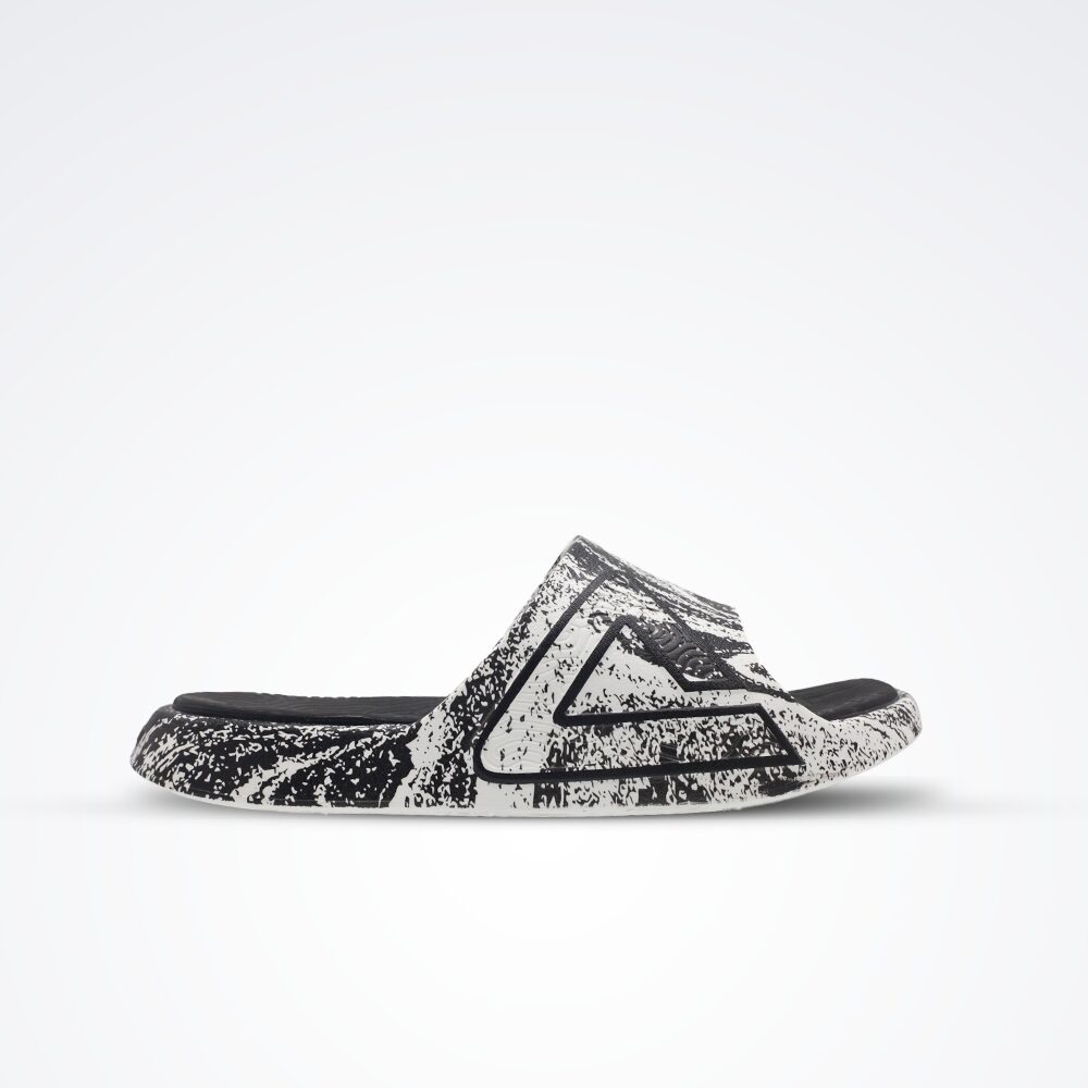 Peak Sports Slippers Black Off White