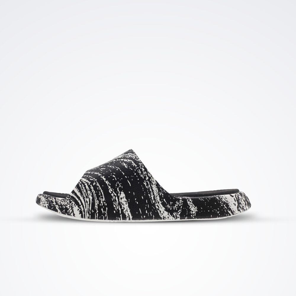 Peak Sports Slippers Black Off White