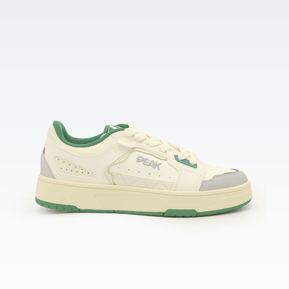 Peak Taichi Culture Shoes OFF WHITE/GRASS GREEN