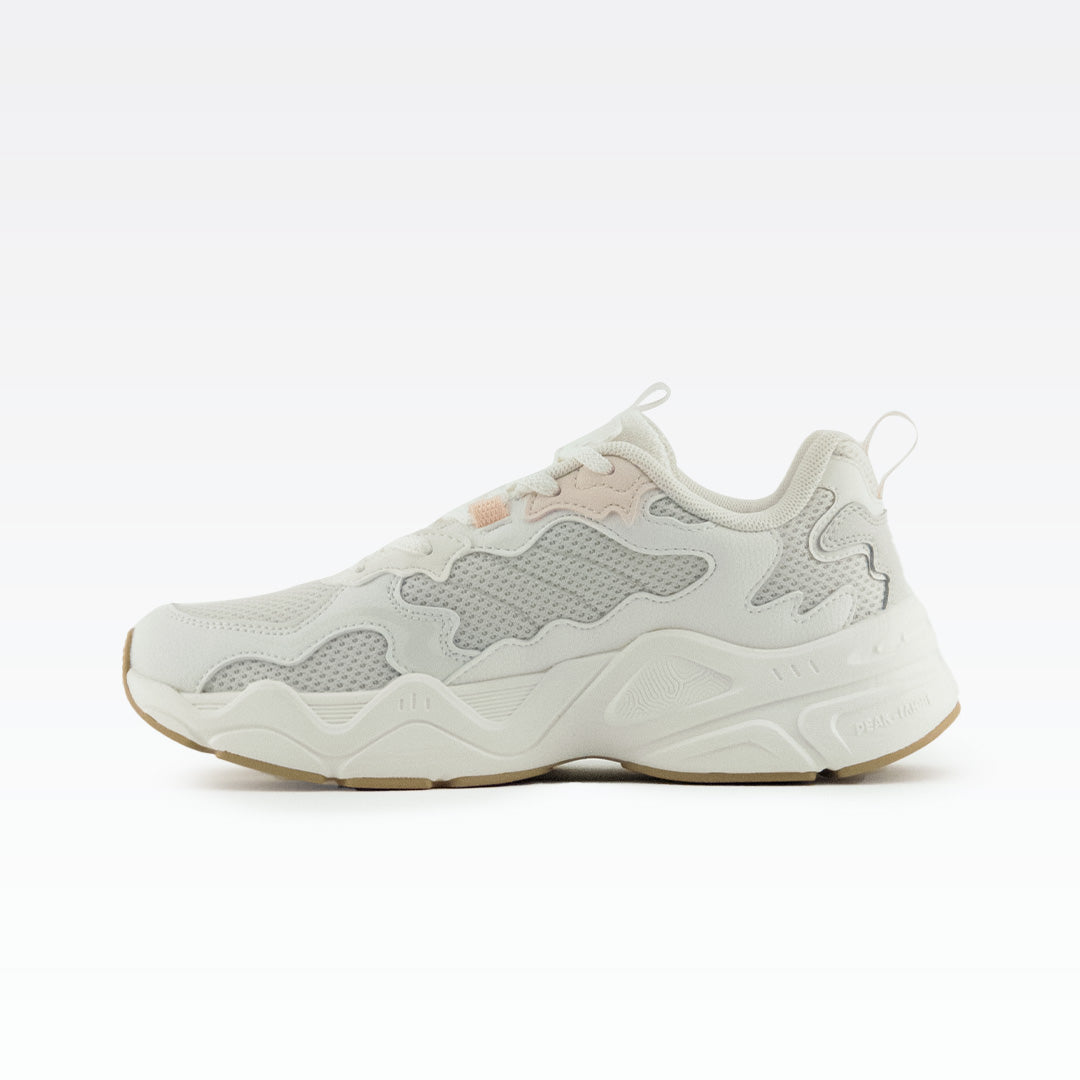Peak Taichi Retro Casual Shoes White/Pink